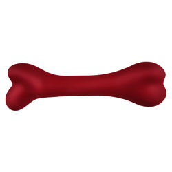 Fred & Ginger Rubber Bone Dog Toy